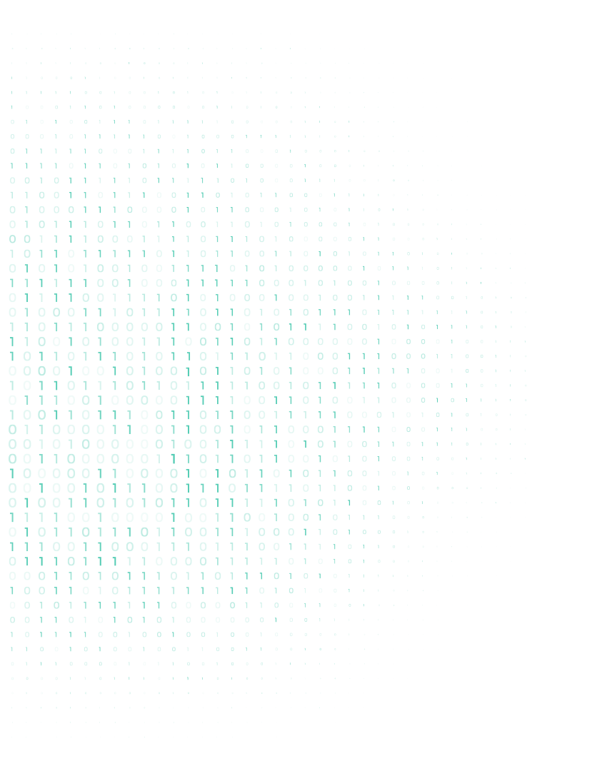Decorative binary background
